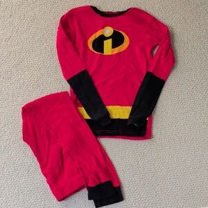Superhero Kids Costume Set - Red and Black